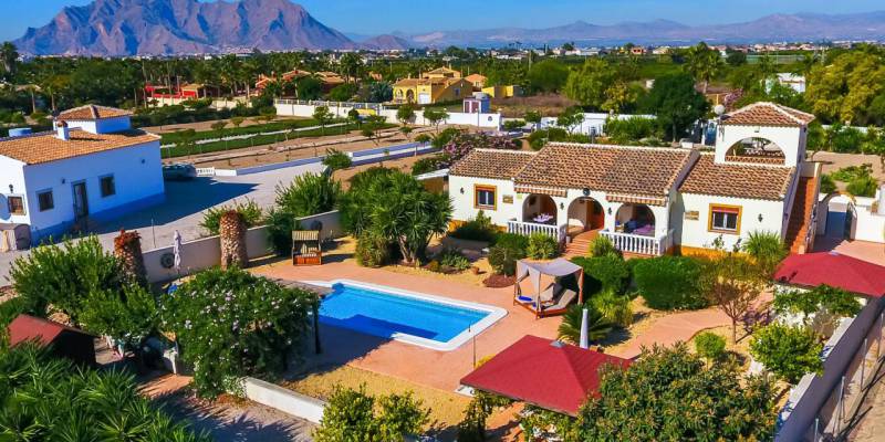 Spanish Life Properties updates its catalogue offering this stunning country house for sale in Almoradi 