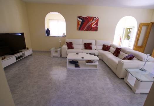 living room - resale 4 bed 4 bath detached villa for sale Catral