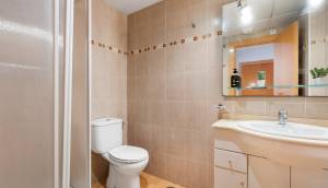 Bathroom | Property with communal pool for sale in Formentera