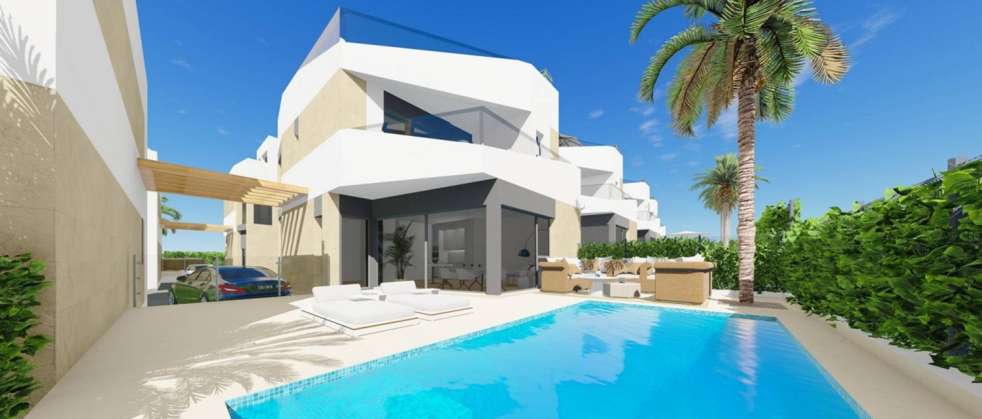 Obra Nueva - Villa - Orihuela Costa - Los Altos