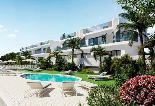 New - Villa - Torrevieja - Lago jardin