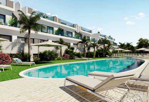 New - Villa - Torrevieja - Lago jardin