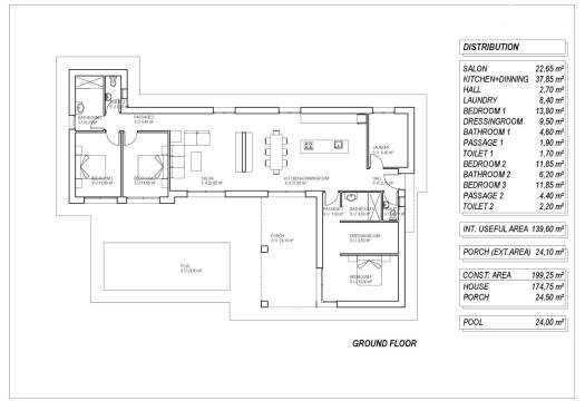 New - Villa - Pinoso - Campo