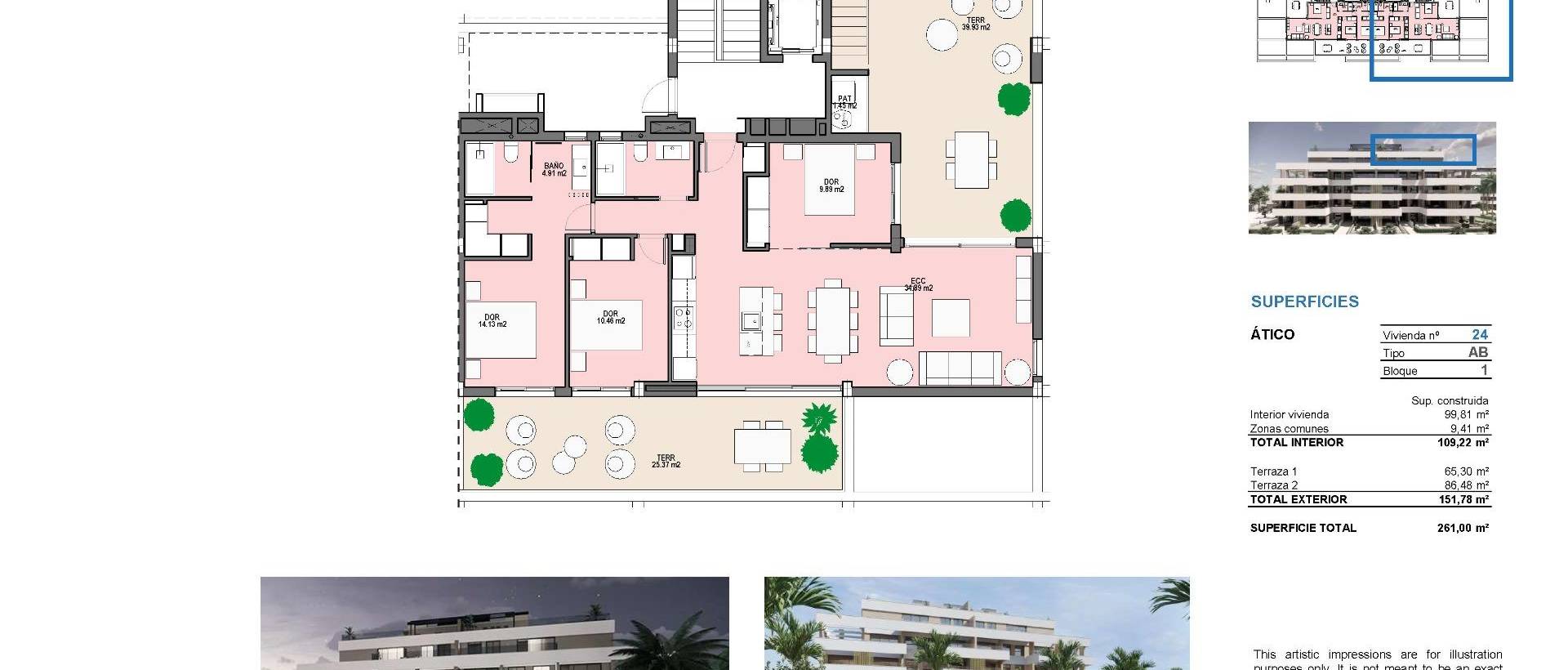 Obra Nueva - Apartmento - Torre Pacheco - Santa Rosalia Lake And Life Resort