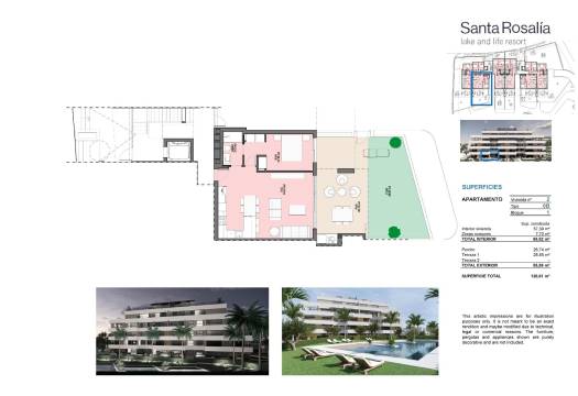 New - Apartment - Torre Pacheco - Santa Rosalia Lake And Life Resort