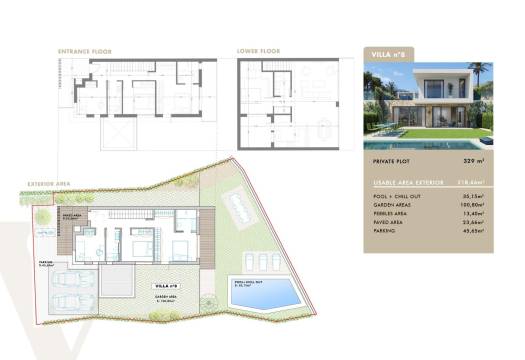 Obra Nueva - Villa - San Juan Alicante - La Font