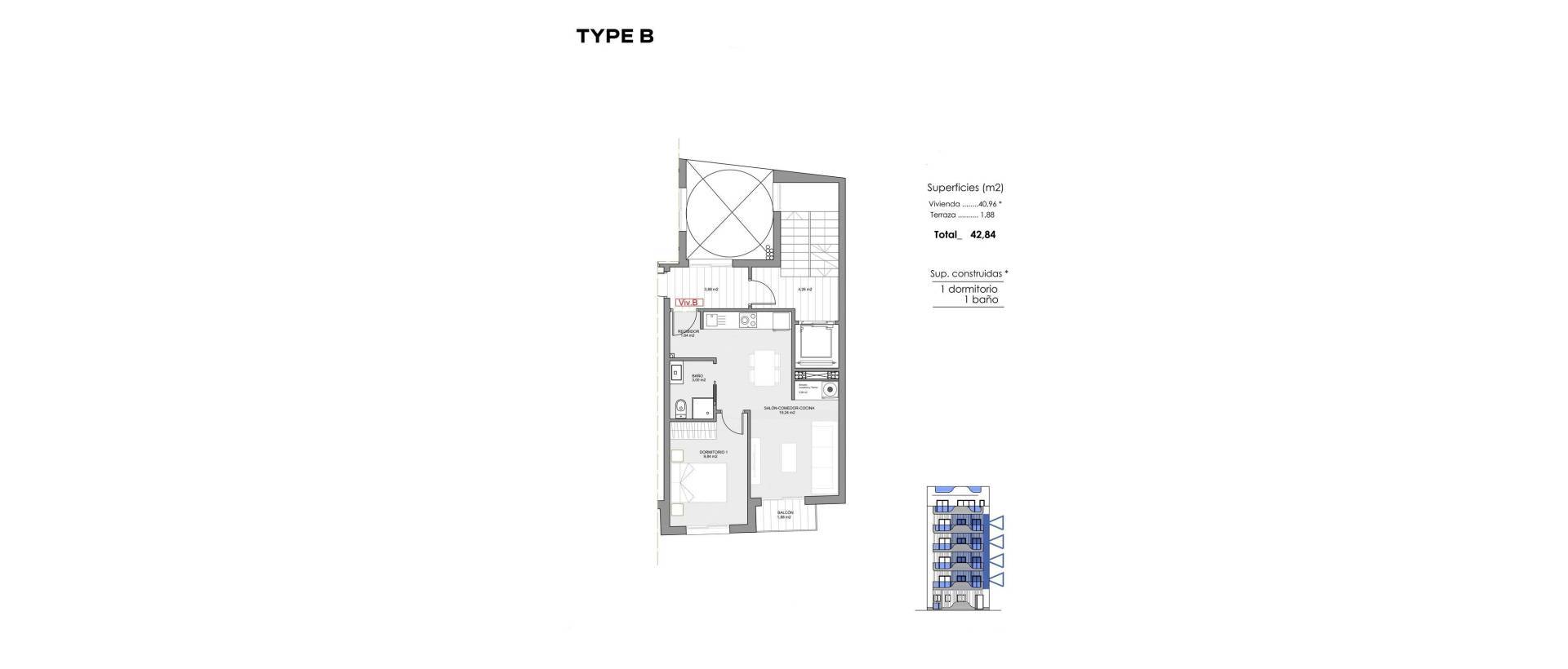 Obra Nueva - Apartmento - Torrevieja - Playa de los locos