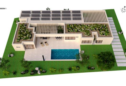 Obra Nueva - Villa - BAÑOS Y MENDIGO - Altaona golf and country village