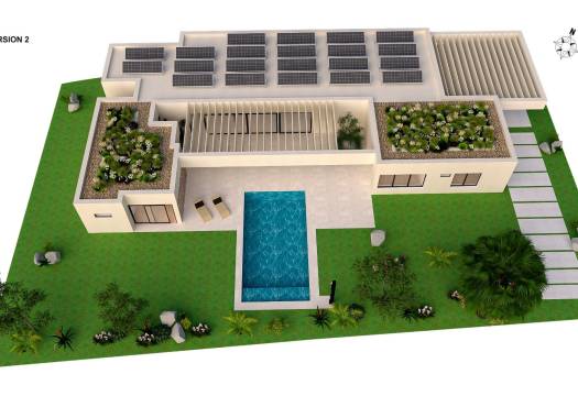 Obra Nueva - Villa - BAÑOS Y MENDIGO - Altaona golf and country village