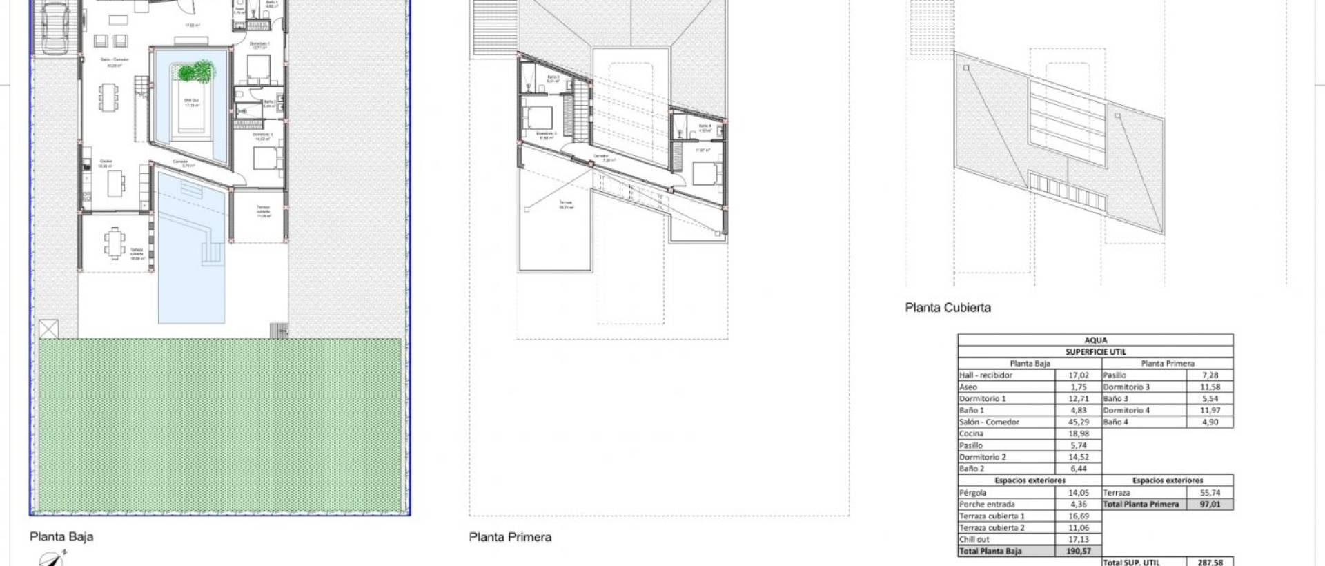 Obra Nueva - Villa - BAÑOS Y MENDIGO - Altaona golf and country village