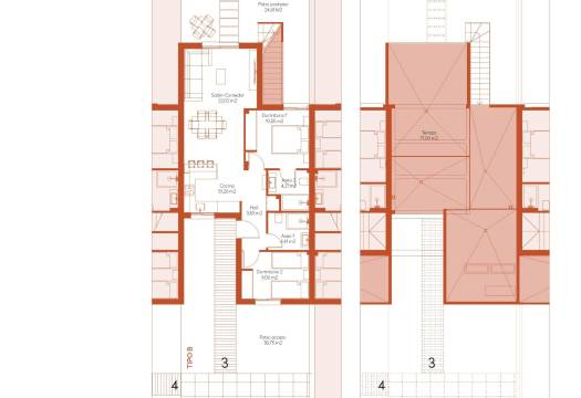 Obra Nueva - Adosado - BAÑOS Y MENDIGO - Altaona golf and country village