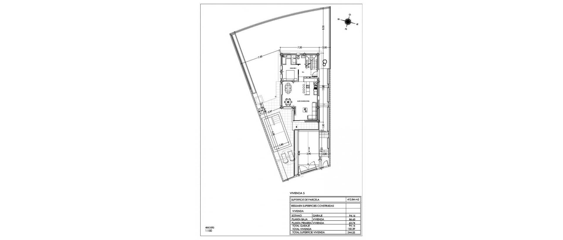 Obra Nueva - Villa - Finestrat - Sierra cortina