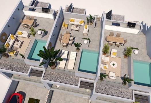 New - Townhouse - Pilar de la Horadada - La Torre de la Horadada