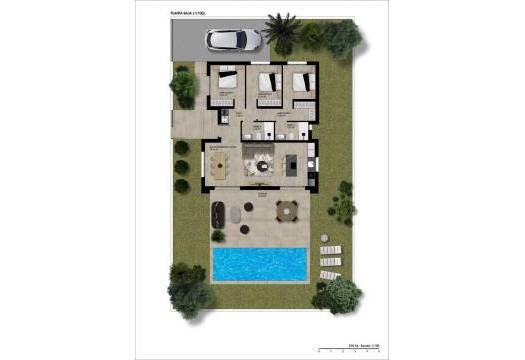 Obra Nueva - Villa - Hondon de las Nieves - La Solana