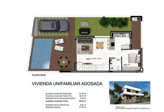 Obra Nueva - Villa - Los Montesinos - La Herrada