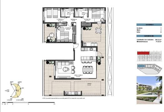 Obra Nueva - Apartmento - Torre Pacheco - Santa Rosalia Lake And Life Resort