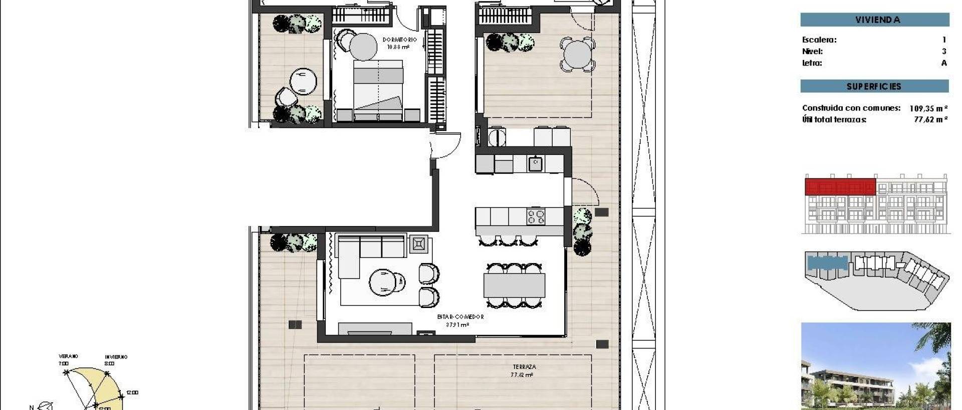 Obra Nueva - Apartmento - Torre Pacheco - Santa Rosalia Lake And Life Resort