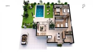 New - Villa - BAÑOS Y MENDIGO - Altaona golf and country village