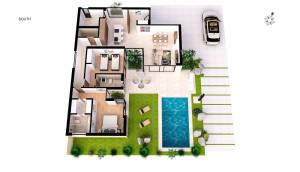 New - Villa - BAÑOS Y MENDIGO - Altaona golf and country village