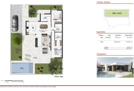 Obra Nueva - Villa - BAÑOS Y MENDIGO - Altaona golf and country village