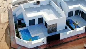 New - Villa - Santiago De La Ribera - Dos mares