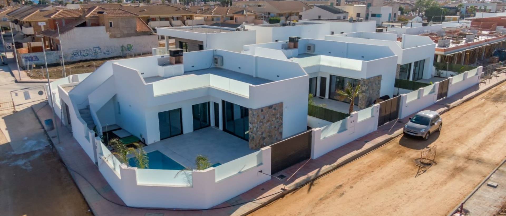 New - Villa - Santiago De La Ribera - Dos mares