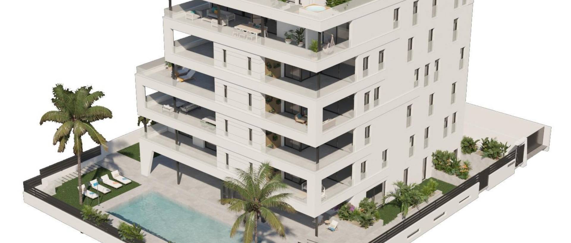 Obra Nueva - Apartmento - Águilas - Puerto deportivo Juan Montiel