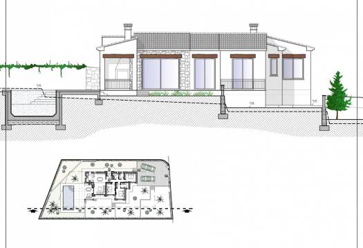 Obra Nueva - Villa - Benissa - Fanadix