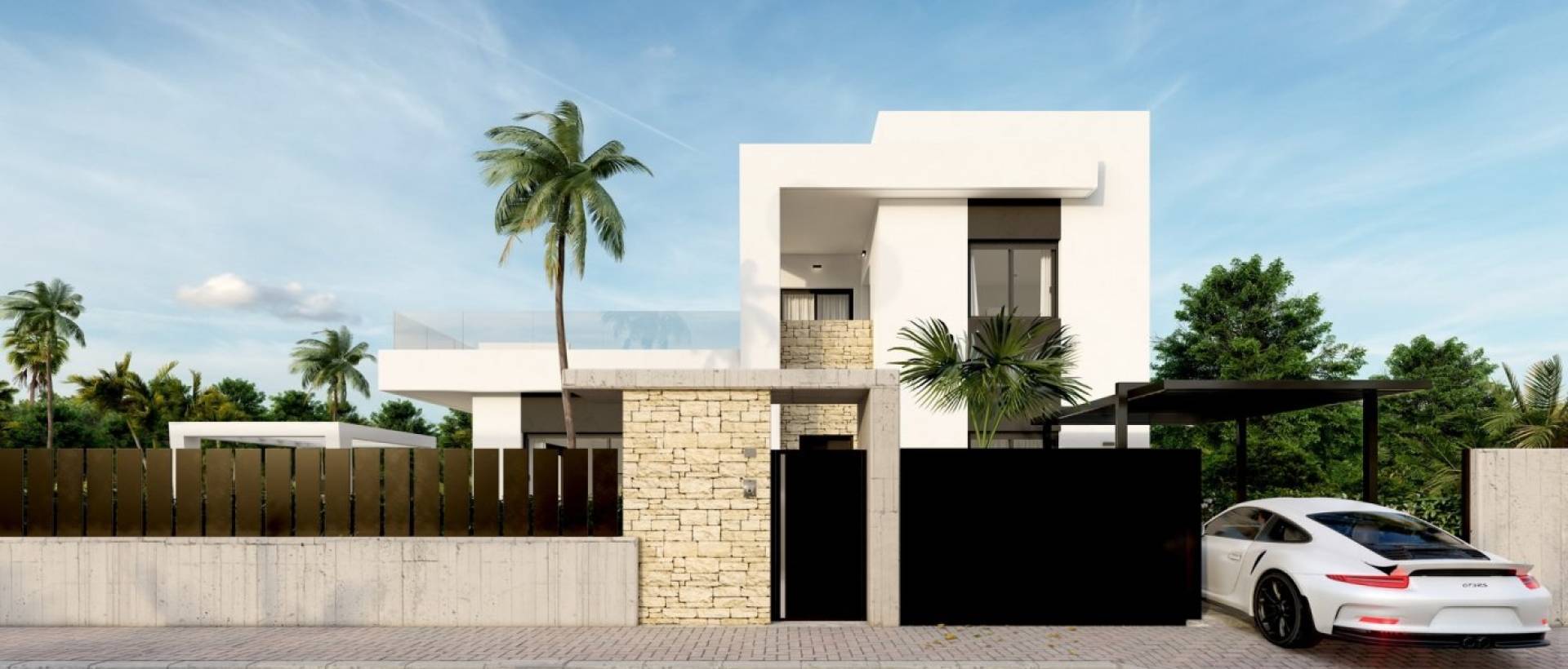 Obra Nueva - Villa - Orihuela Costa - La Ciñuelica