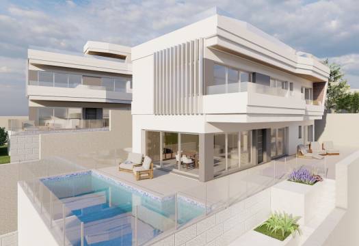 Obra Nueva - Villa - Orihuela Costa - Agua Marina