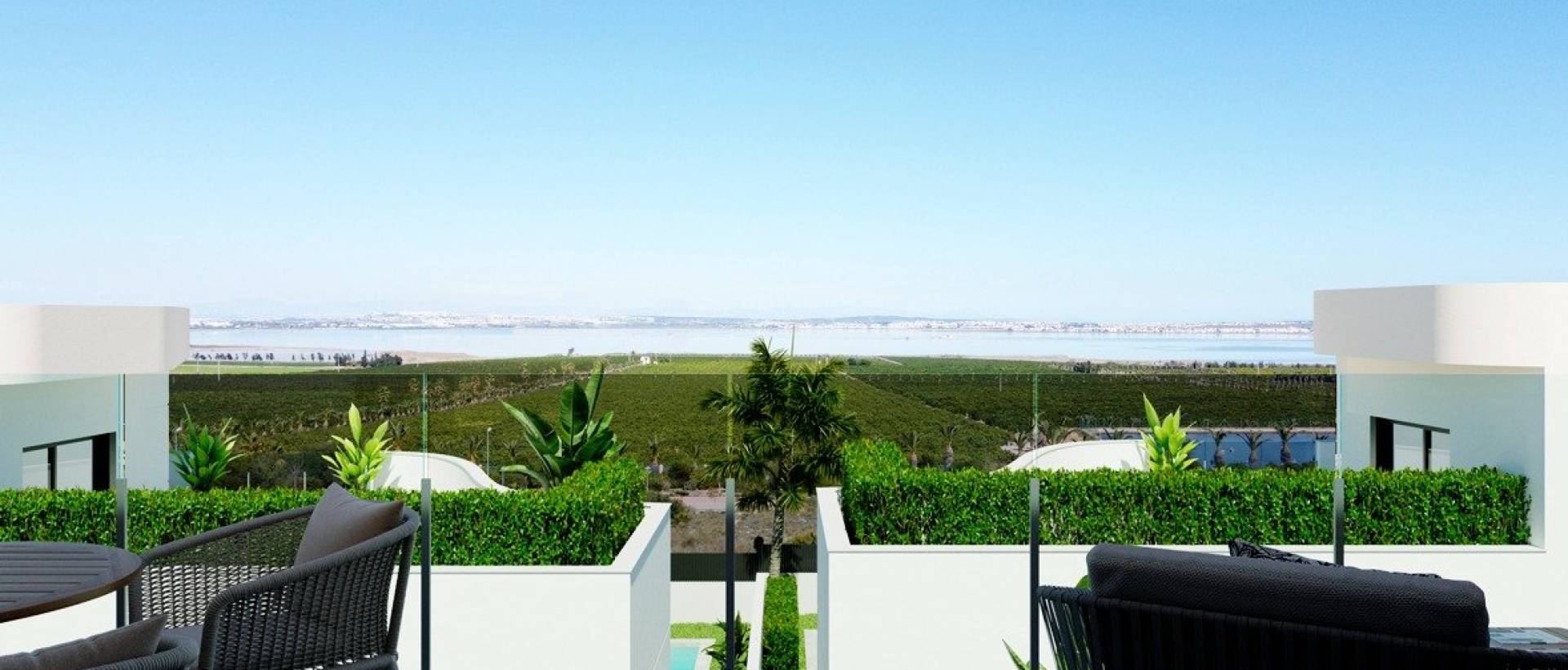 New - Townhouse - Torrevieja - Lago jardin