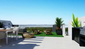 New - Townhouse - Torrevieja - Lago jardin