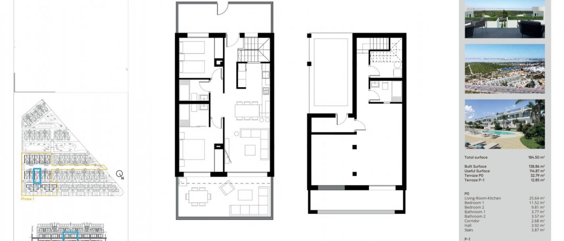 Obra Nueva - Adosado - Torrevieja - Lago jardin