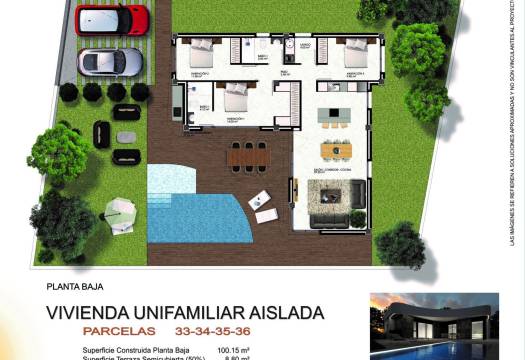 Obra Nueva - Villa - Los Montesinos - La Herrada