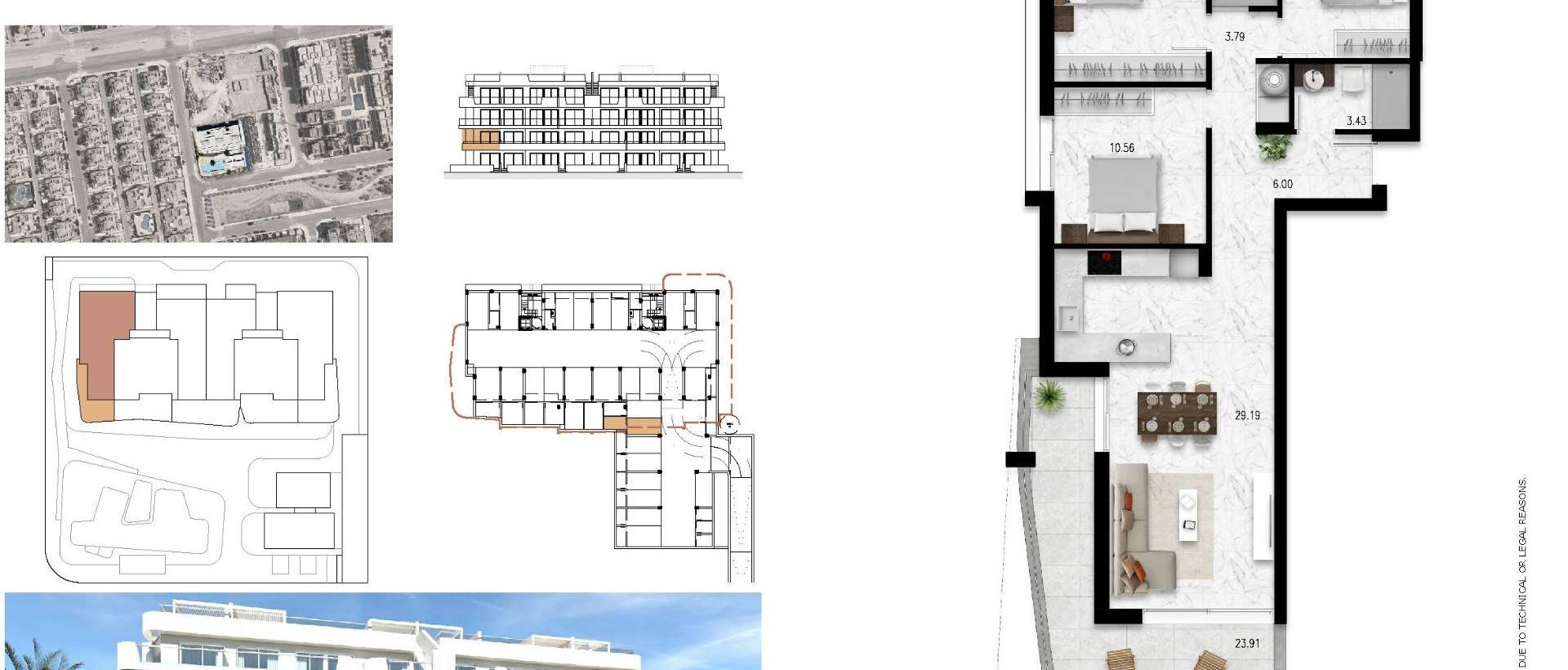 Obra Nueva - Apartmento - Orihuela Costa - Lomas De Cabo Roig