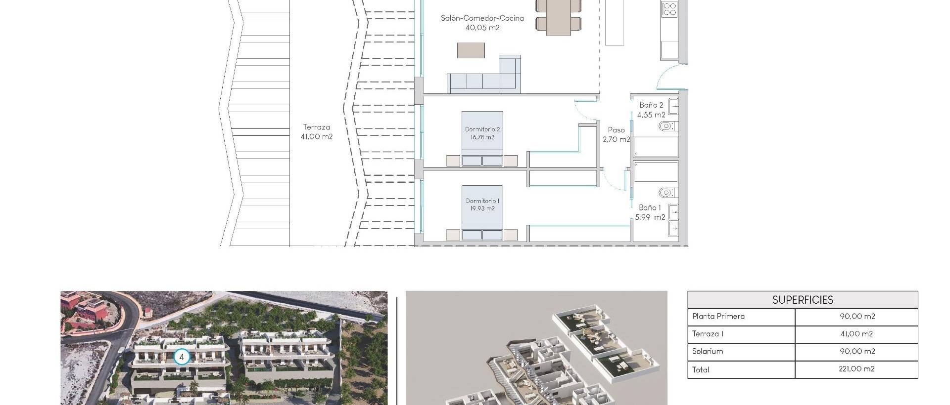 Obra Nueva - Adosado - Finestrat - Balcón de finestrat