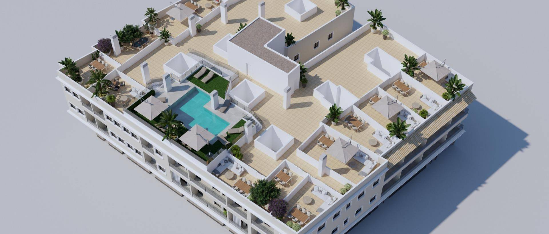 New - Apartment - Algorfa - Pueblo