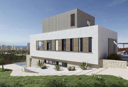 Obra Nueva - Villa - Finestrat - Campana garden