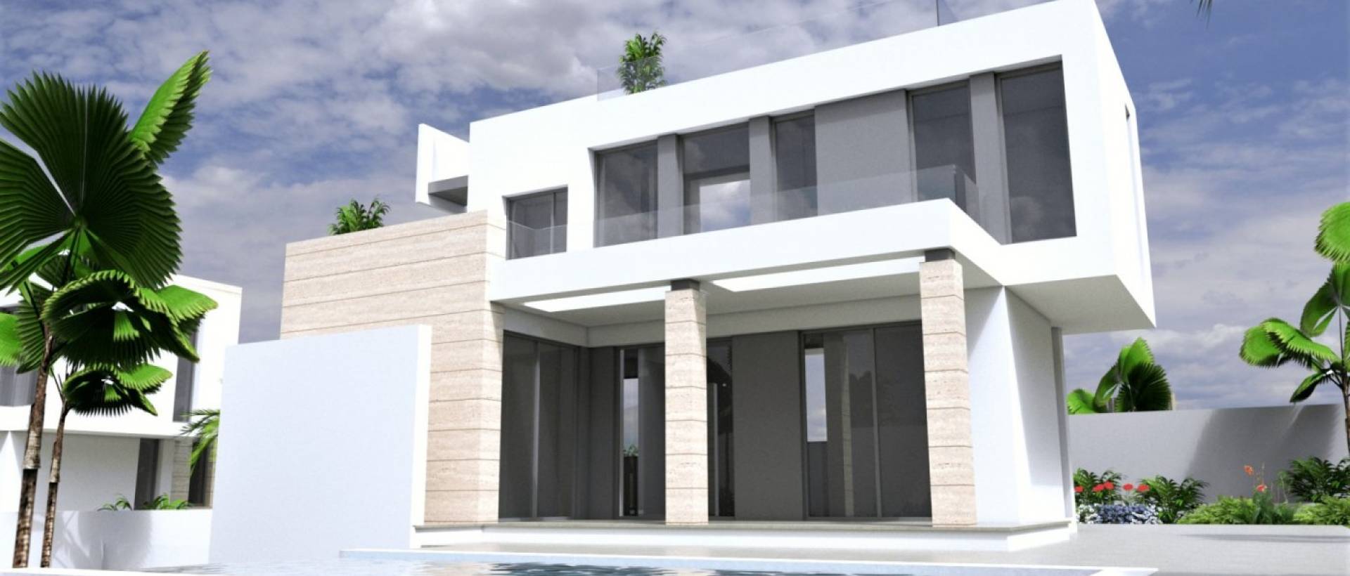 Obra Nueva - Villa - Torrevieja - Aguas nuevas 1