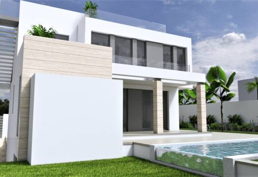 Obra Nueva - Villa - Torrevieja - Aguas nuevas 1