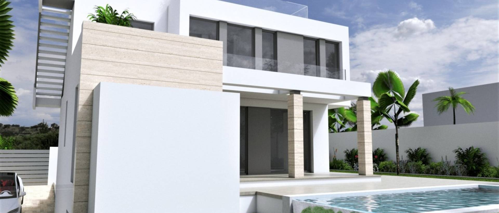 Obra Nueva - Villa - Torrevieja - Aguas nuevas 1