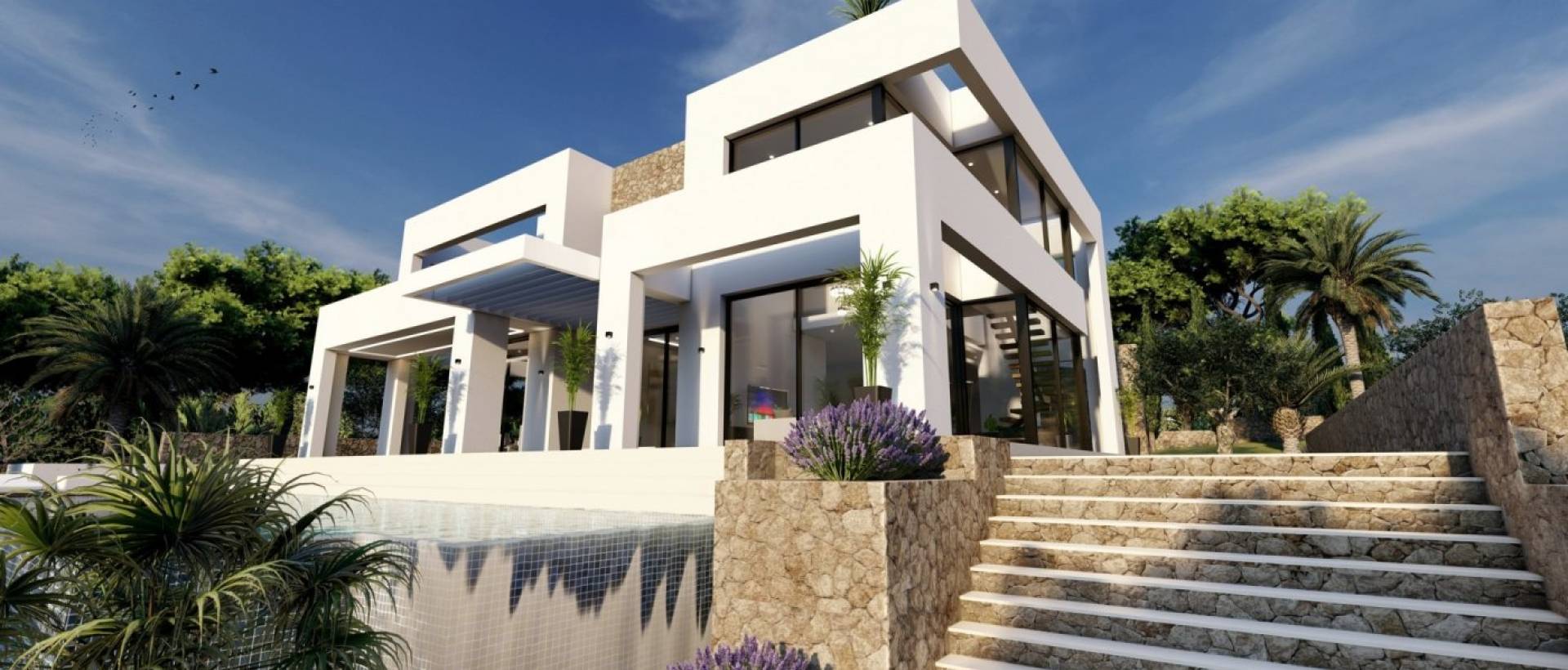 Obra Nueva - Villa - Benissa - playa fustera