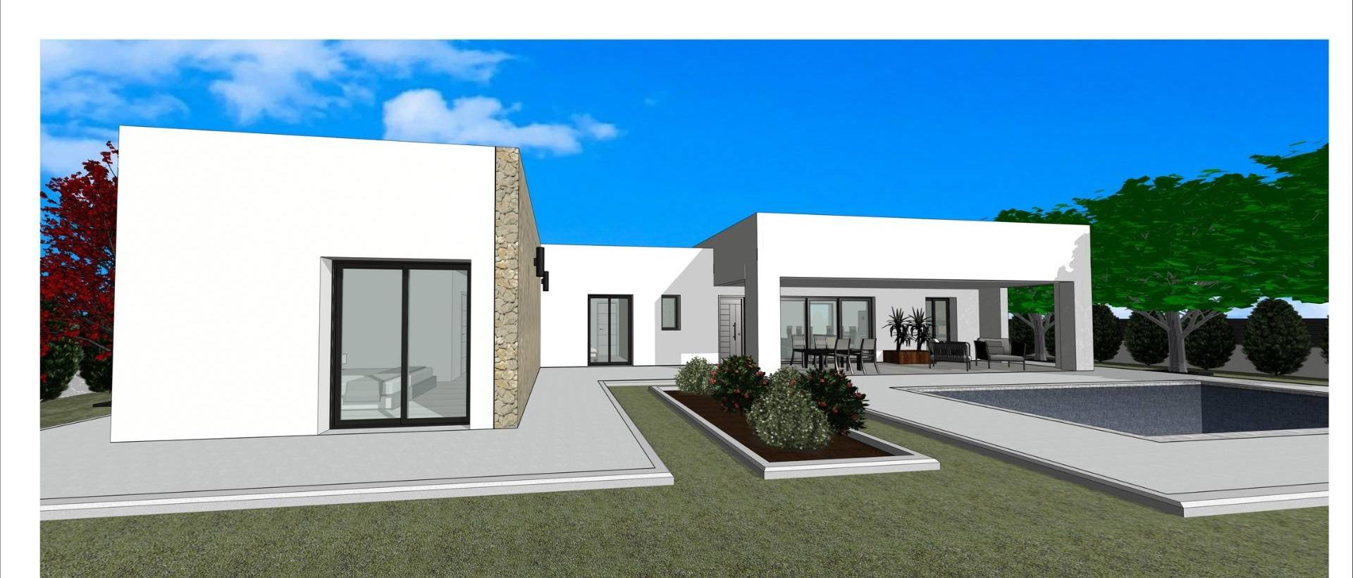 Obra Nueva - Villa / Chalet - Pinoso - Lel