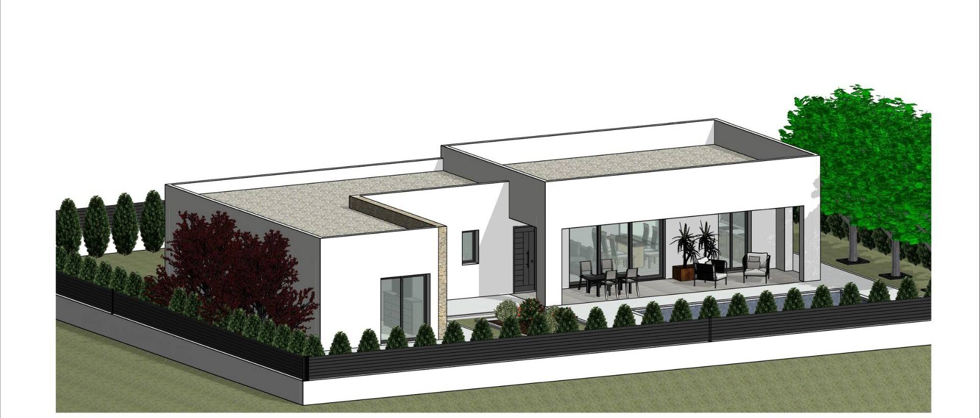 Obra Nueva - Villa / Chalet - Pinoso - Lel