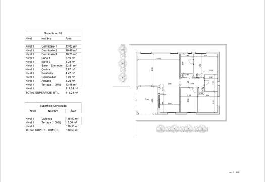 Obra Nueva - Villa - Pinoso - Lel