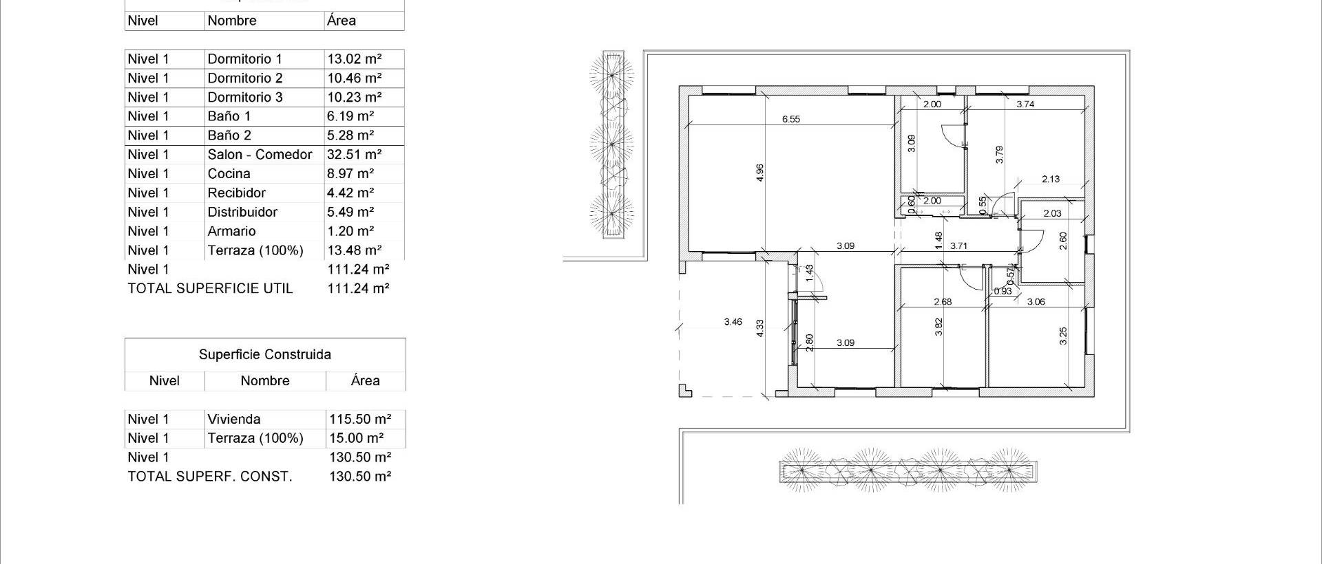 Obra Nueva - Villa - Pinoso - Lel