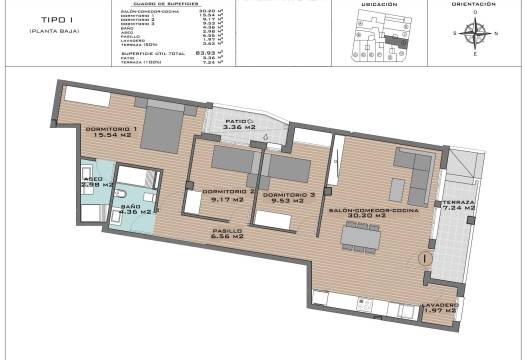 New - Apartment - Algorfa - Pueblo