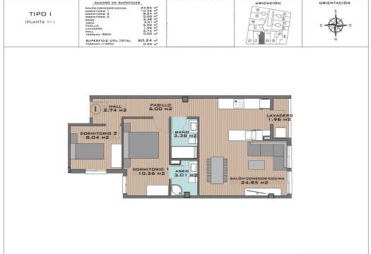 New - Apartment - Algorfa - Pueblo