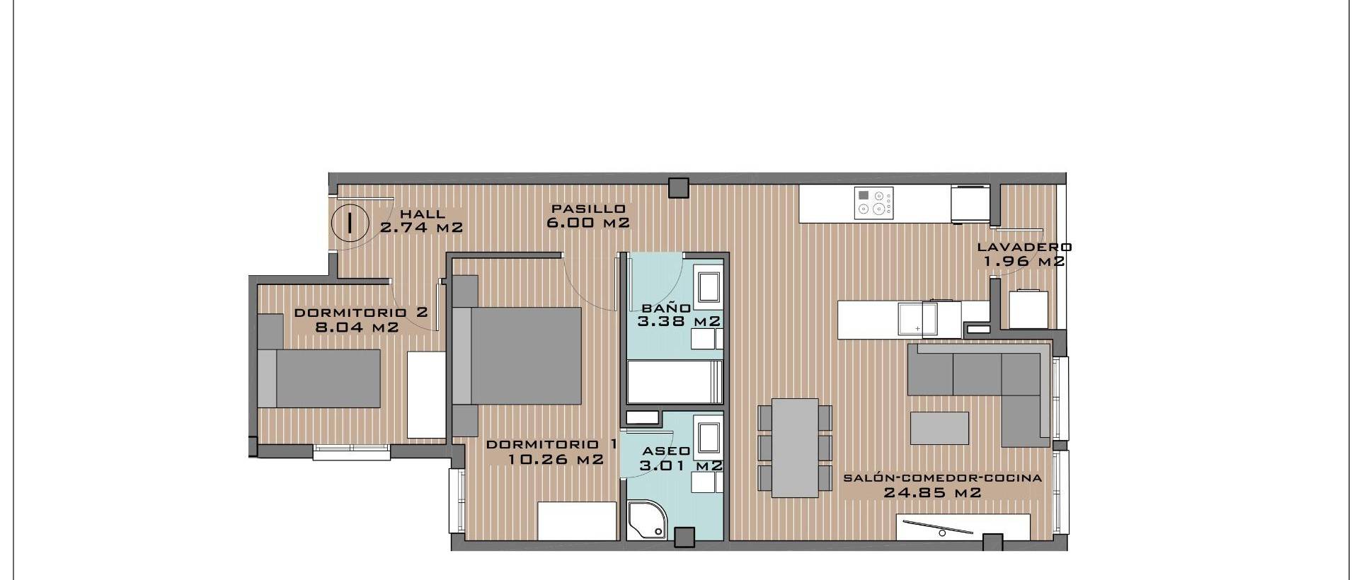 Obra Nueva - Apartmento - Algorfa - Pueblo