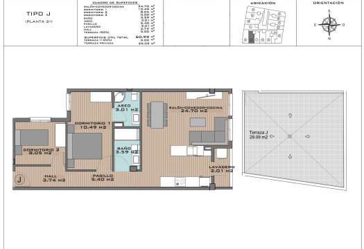 New - Apartment - Algorfa - Pueblo